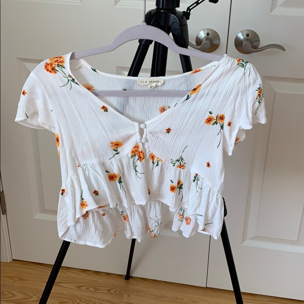 pacsun sunflower top